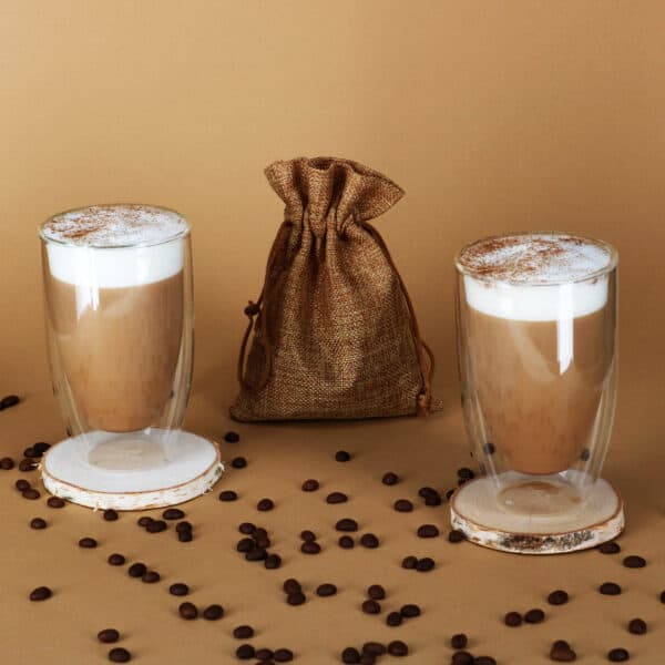 Double coffee set